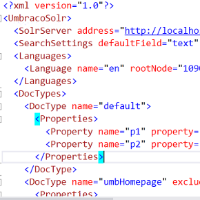 Umbracosolrconfig